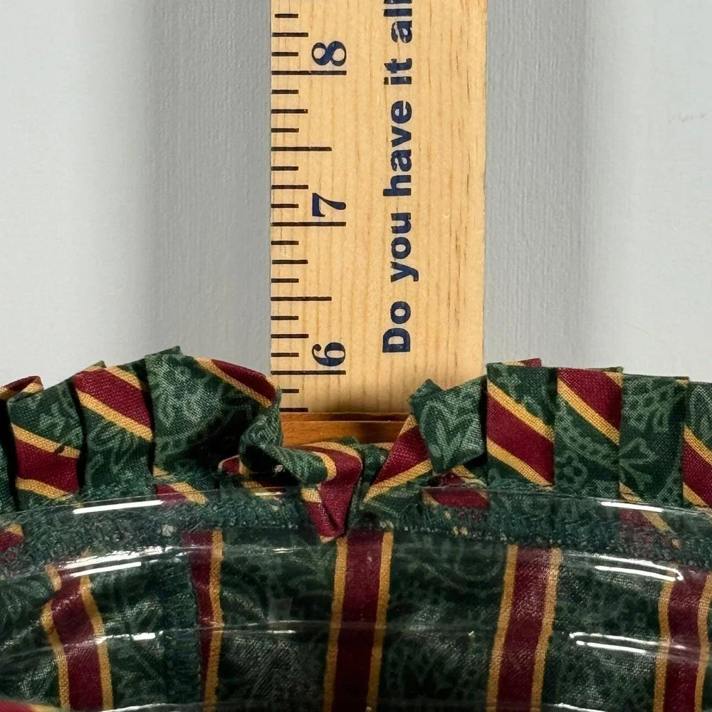 Longaberger 1994 Christmas Collection Jingle Bell Basket Liner Protector SLJ